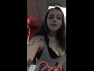 tattooed whores showed boobs in cam